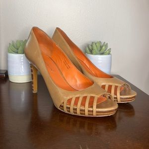 Via Spiga Camel Heels